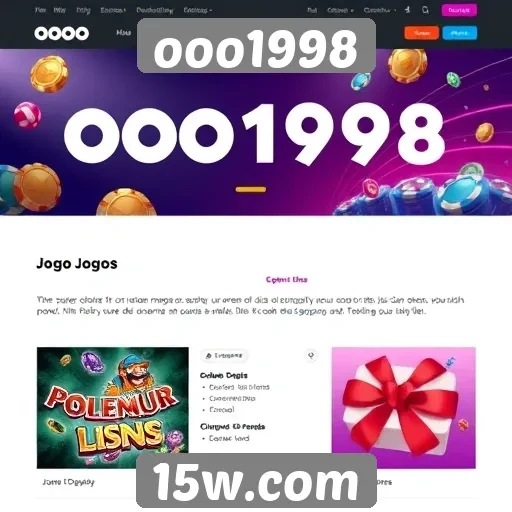 Comparação entre ooo1998 e outros sites de jogos